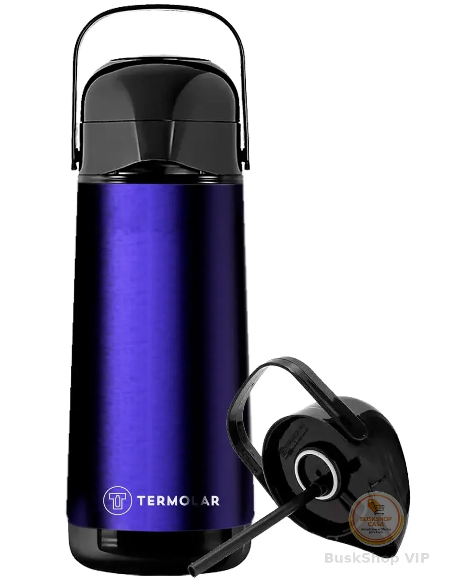 Garrafa Térmica Inox 1l Termolar Lumina - Cor Roxo