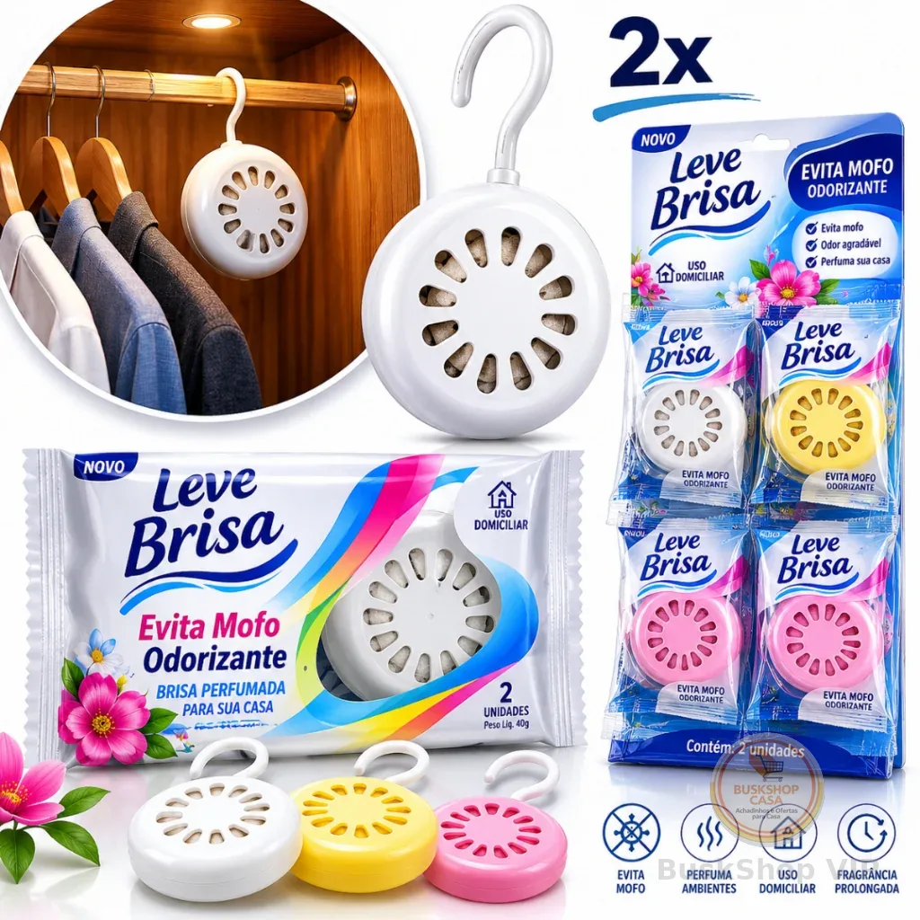 Kit Anti Mofo Evita Fungos Umidade  Cheiro Guarda Gavetas Armários Roupas
