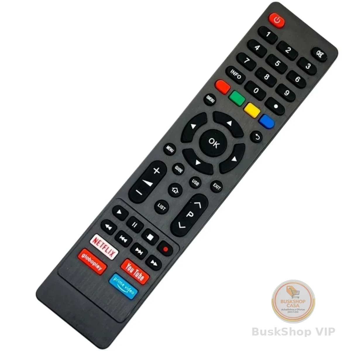 Controle Remoto Para Smart TV Compatível com PHILCO Universal