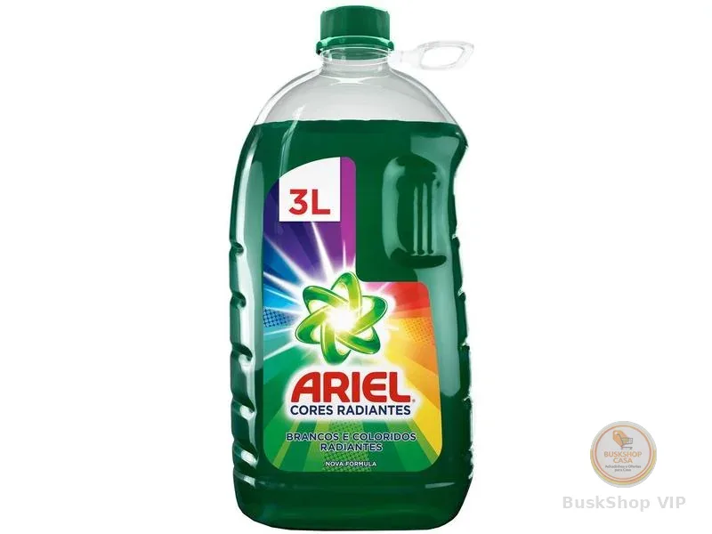 Sabão Líquido Ariel Cores Radiantes 3L