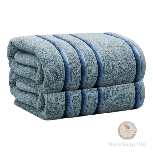 Kit 02 Toalha De Banho Appel 100% Algodão 420g Hotel Pousada
