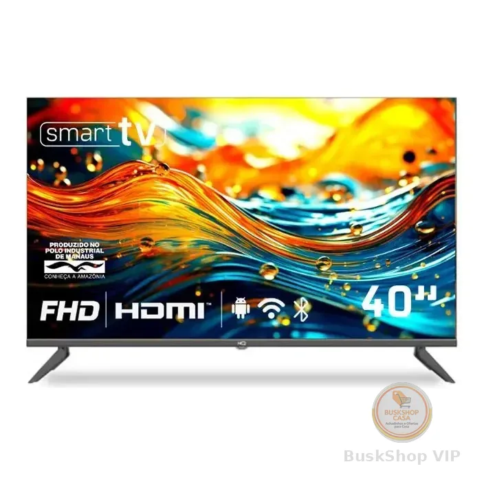 Smart Tv Hq 40" Full Hd Android 12 Design Slim Hqs40nkhm