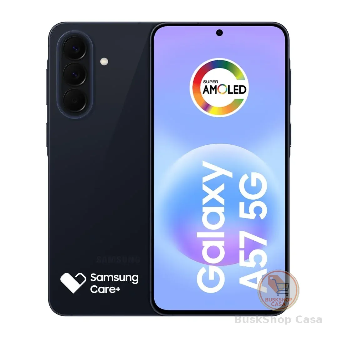 Celular Samsung Galaxy A57 5G 256GB, 8GB RAM, Câmera Tripla de até 50MP OIS, Selfie de 12MP Video HDR, IP68, Tela Super AMOLED 6.7", Até 6 Atualizações de Android e Segurança (Azul Escuro)