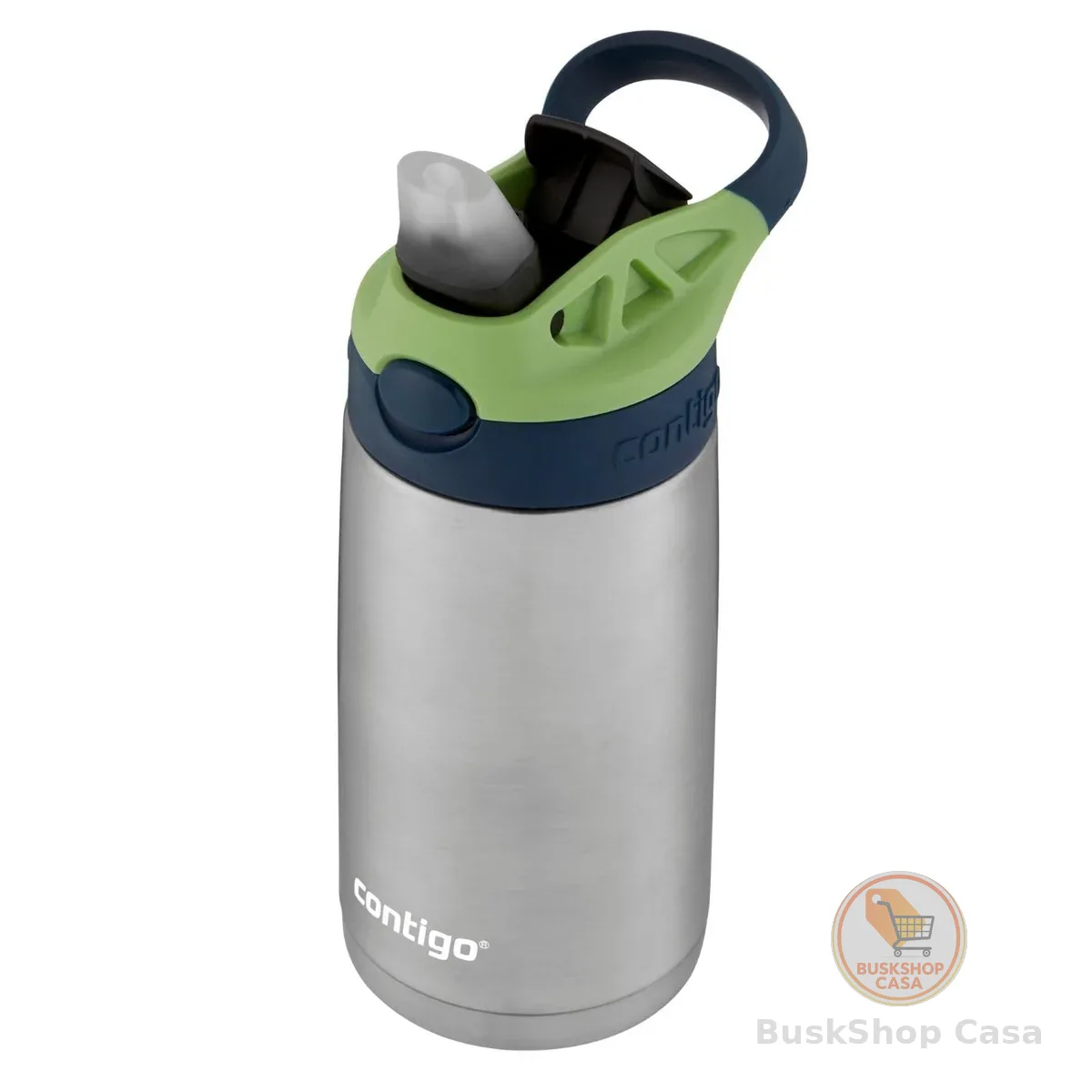 SQUEEZE INFANTIL TÉRMICO AUTOSPOUT INOX 384ml - AZUL