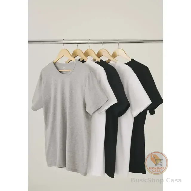 Kit 5 Camisetas Hering Basica Masculina Algodão Original