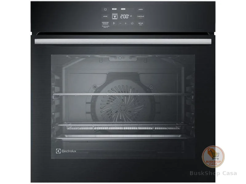 Forno Elétrico de Embutir Electrolux Multifuncional 80L Preto Experience OE8EA