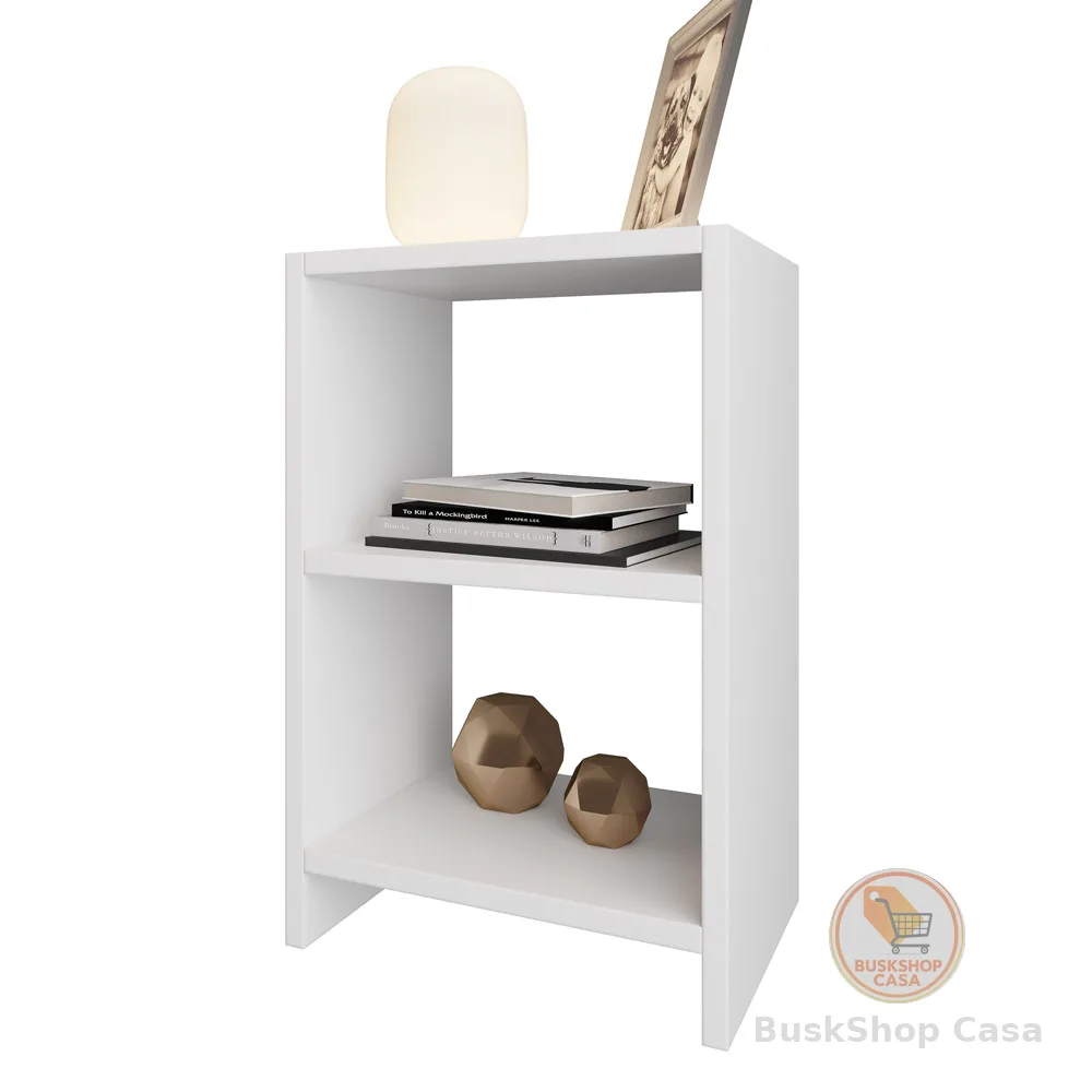 Mesa de Cabeceira Ibiza Pequena e Elegante Estilo Minimalista