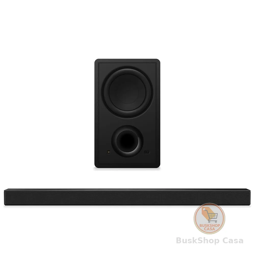 TCL, Soundbar Q65H, 5.1 Canais, 580W, Subwoofer sem Fio, Ray-Danz, Dolby Atmos