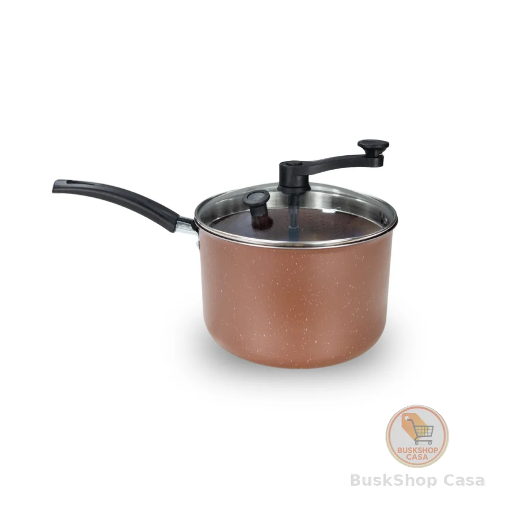 Pipoqueira Panela de Pipoca Antiaderente Teflon