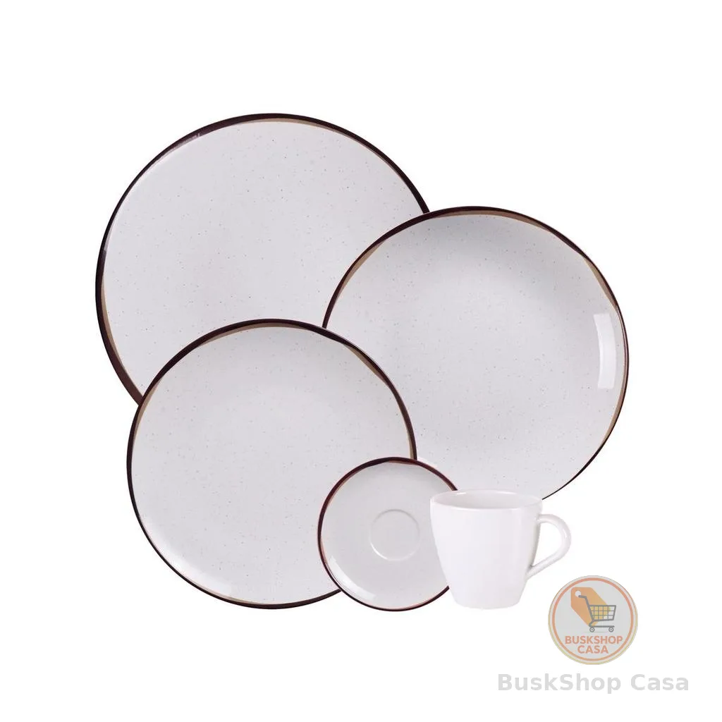 Jogo de Jantar Canyon Porcelana Decorada 20 Peças Tramontina