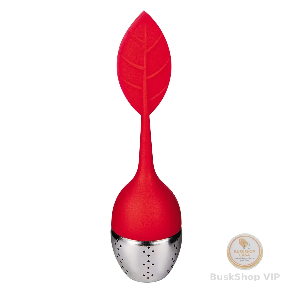 Euro Home - Infusor para Chá Em Silicone Vermelho - SIL5616-VM