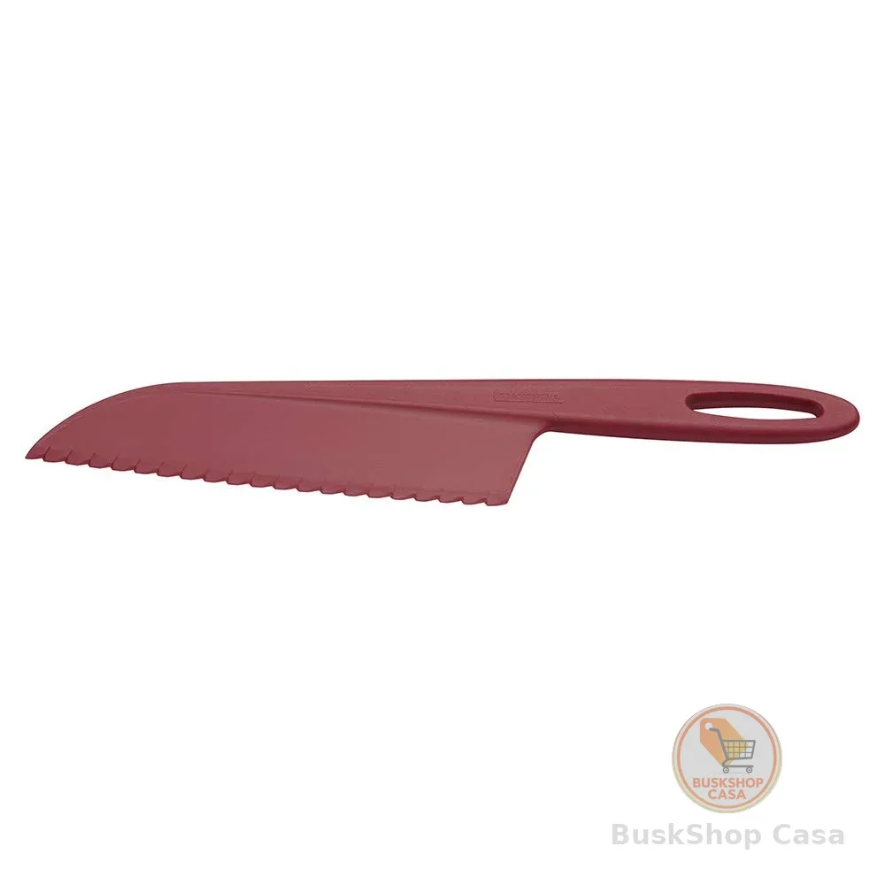 Faca Para Tortas Bolos E Saladas De Nylon Tramontina Ability Vermelho