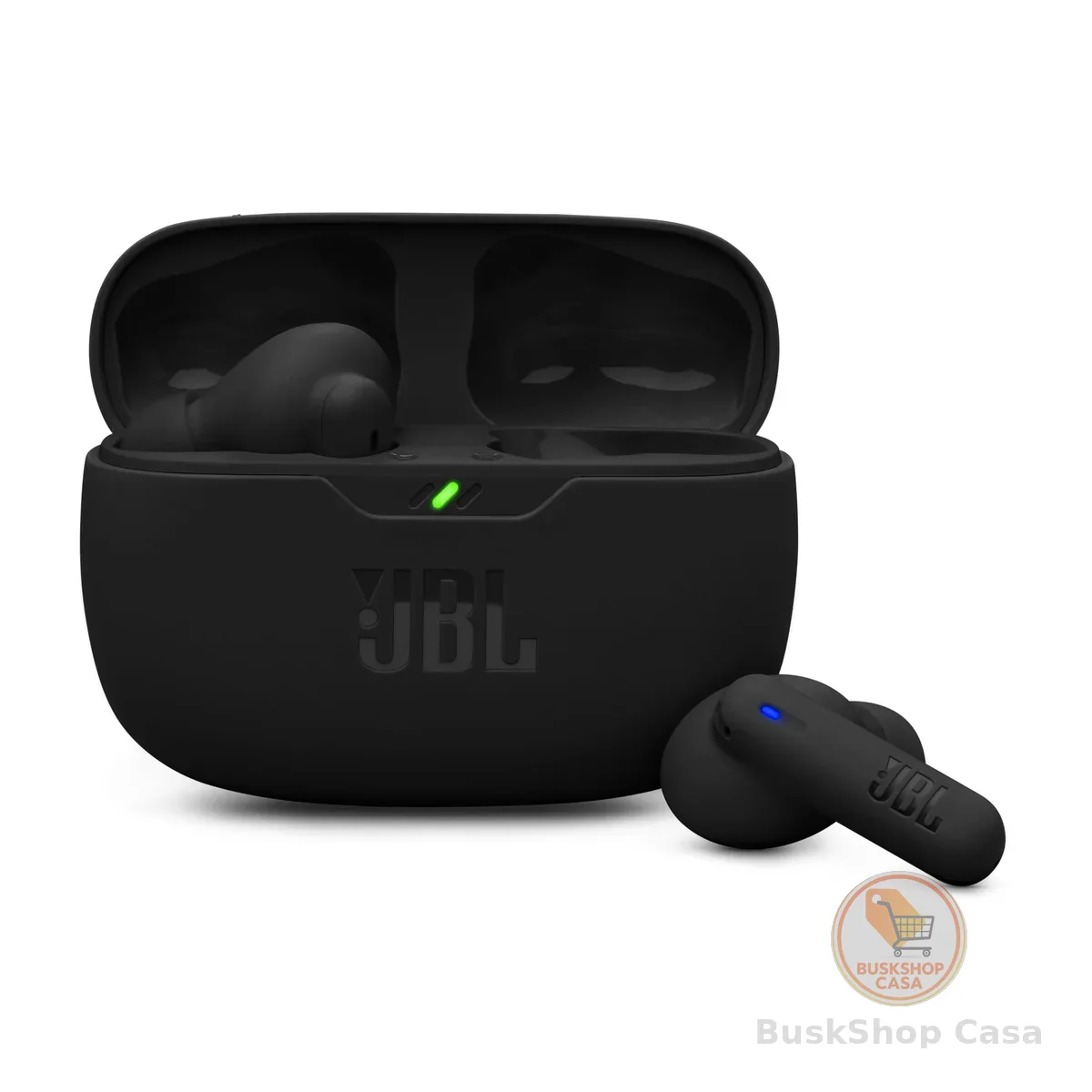 Fone de Ouvido Sem Fio, JBL, Bluetooth, Wave Beam 2, Intra Auricular, Sem Fio, Resistente À Água e Poeira - Preto