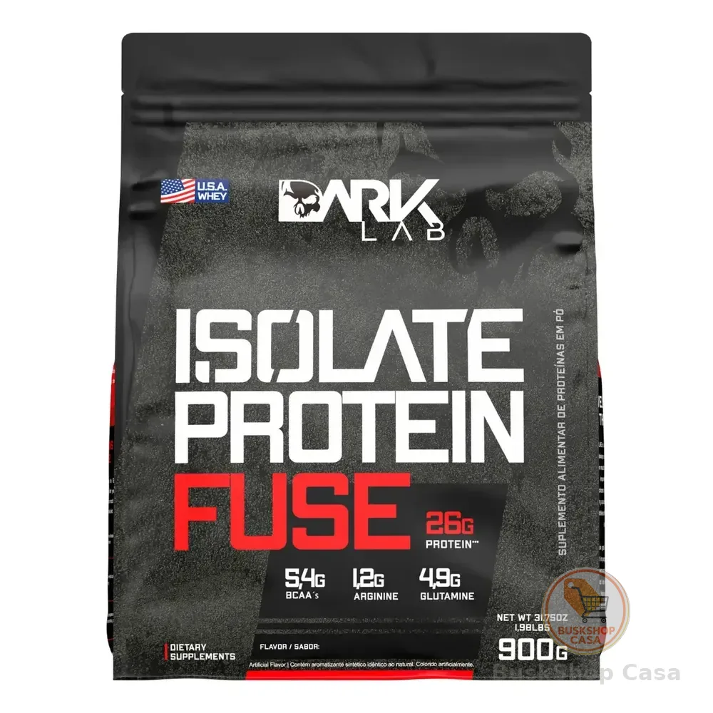 Whey Isolate Protein Fuse Refil 900g - Dark Lab Sabor Creme De Avelã