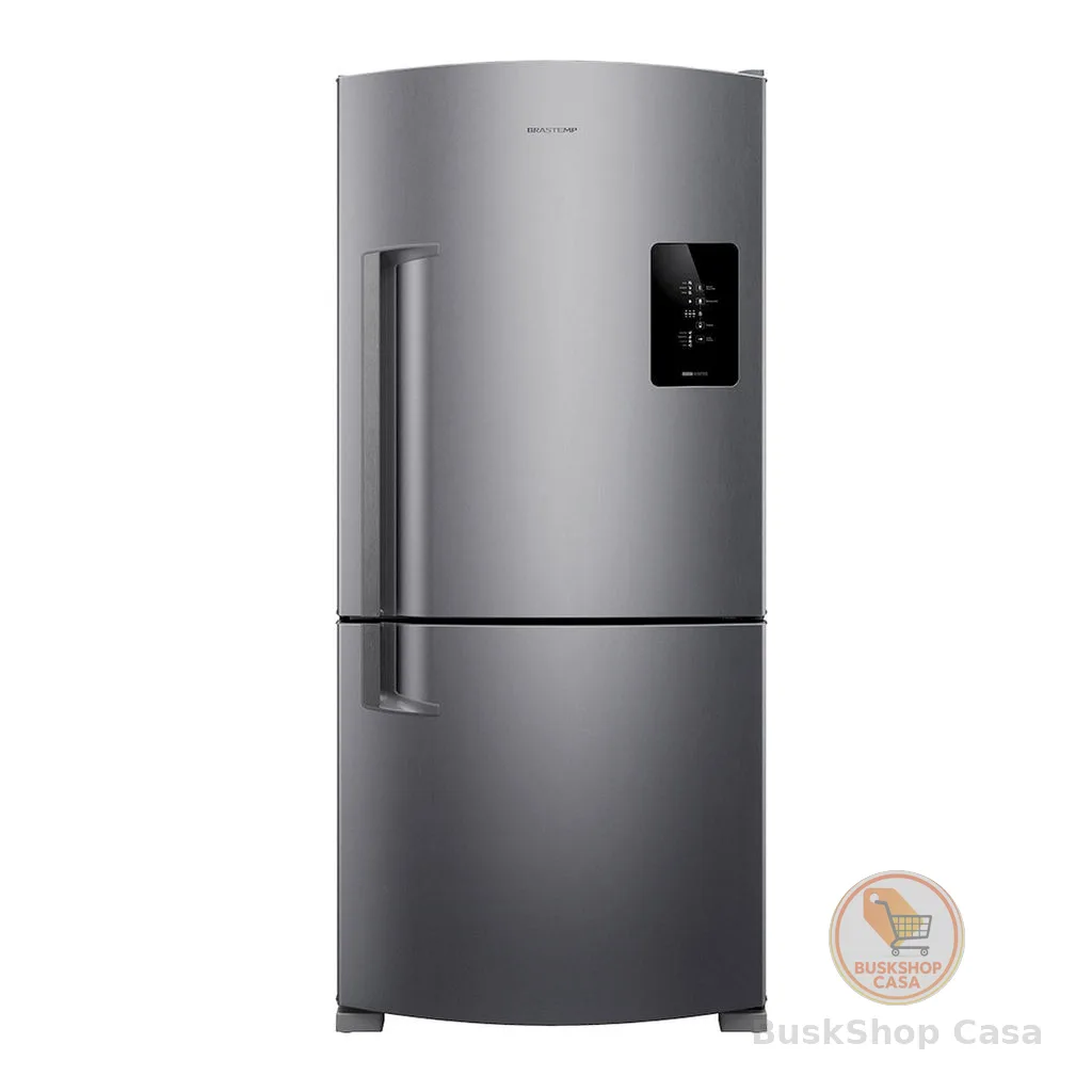 Geladeira Brastemp Frost Free Inverse 591 Litros Inox - BRE85MK