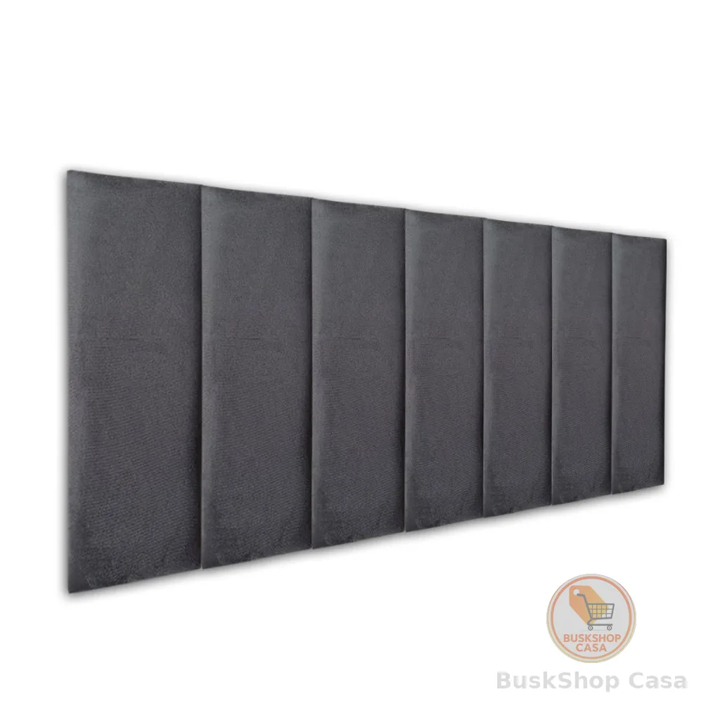 Kit Cabeceira de Cama Box Casal Solteiro Queen Modulada Estofada 45x20cm