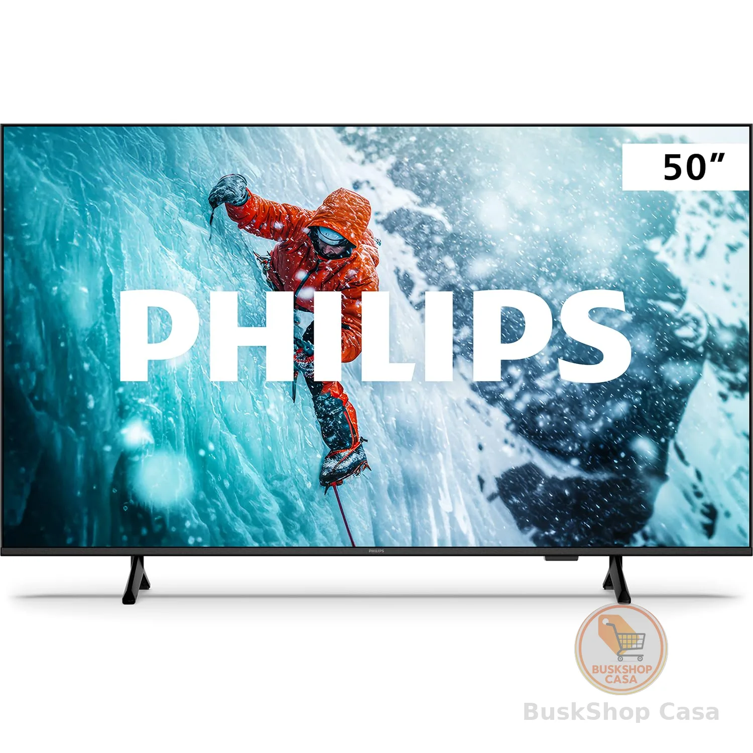 PHILIPS Smart TV, 50" 4K, 50PUG7300, Comando de Voz, Bluetooth, HDR, Dolby Atmos, HDMI, USB, Wi-Fi