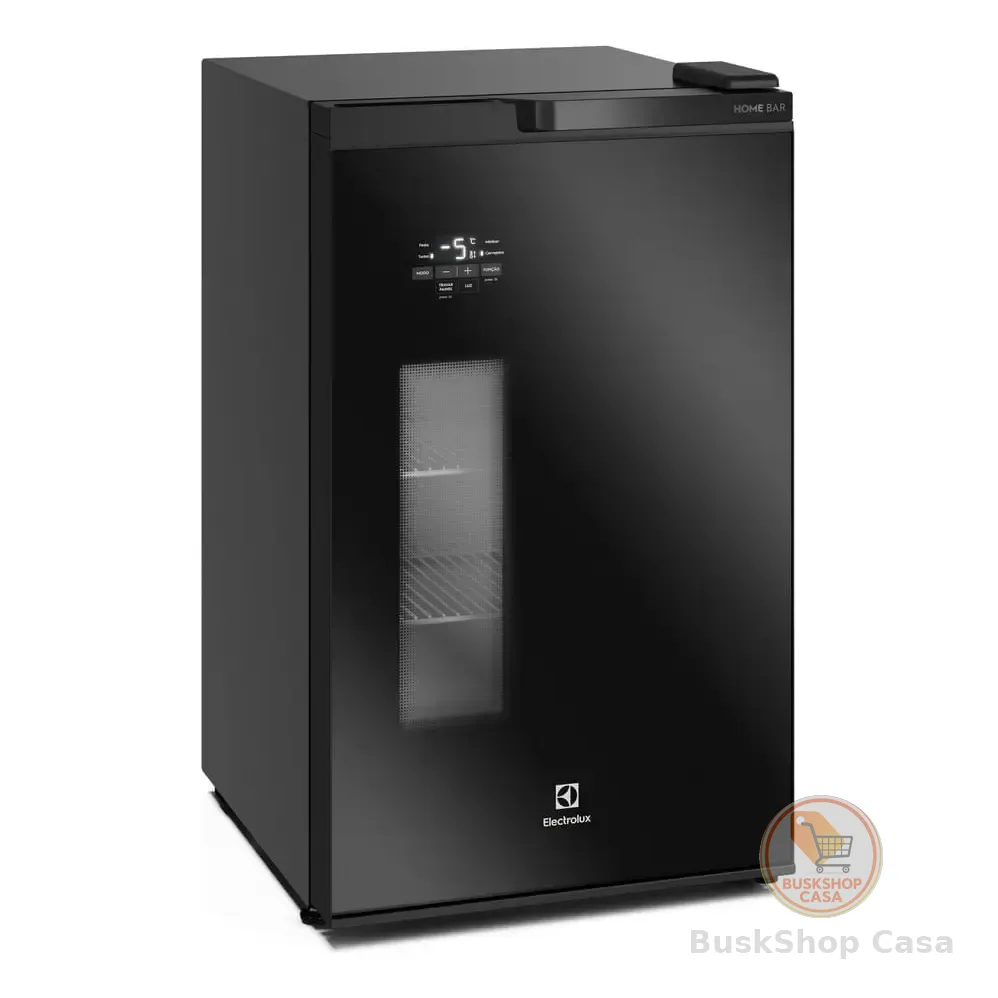 Cervejeira Home Bar Electrolux Frost Free 100l Porta De Vidro Preta (eb100 Preto 127v