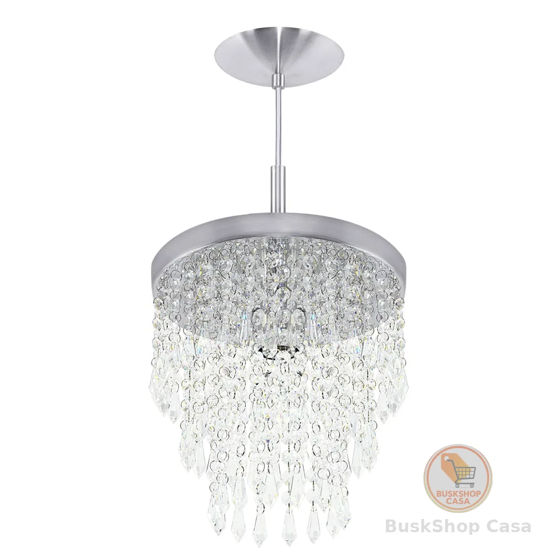 Lustre Pendente De Cristal Acrílico Manucrillic Magnifico