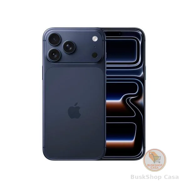 iPhone 17 Pro Max Apple 256GB, Câmera Tripla Fusion de 48MP, Tela 6.9" Super Retina XDR, Azul-intenso