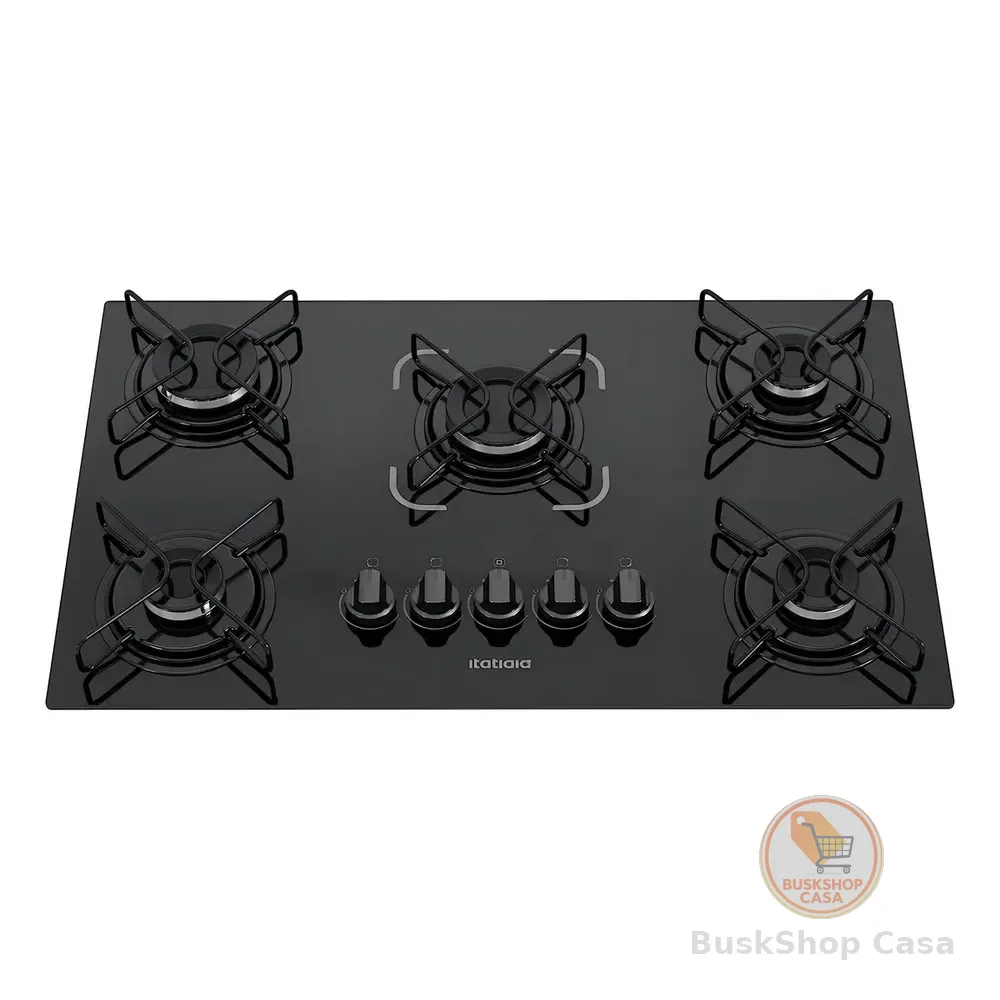 Cooktop Itatiaia Essencial 5 Bocas Preto