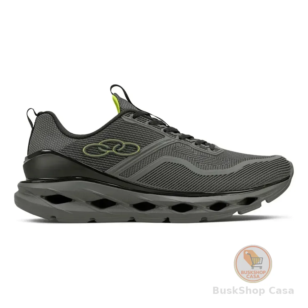Tênis Olympikus Masculino Gama Chumbo/preto Lisa 42 Br