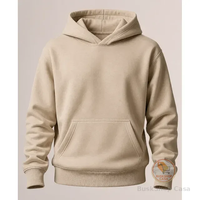 Moletom Canguru Blusa De Frio Unissex Casaco Liso Flanelado