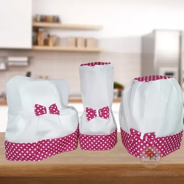 Jogo Cozinha Capa Para Liquidificador Batedeira E Air Fryer