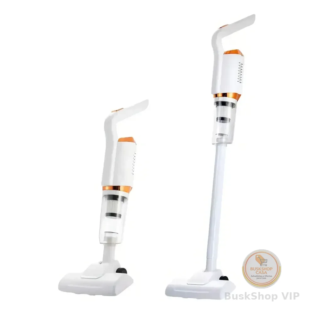 Aspirador Portátil Sem Fio Lkc Usb 120w Branco 127v
