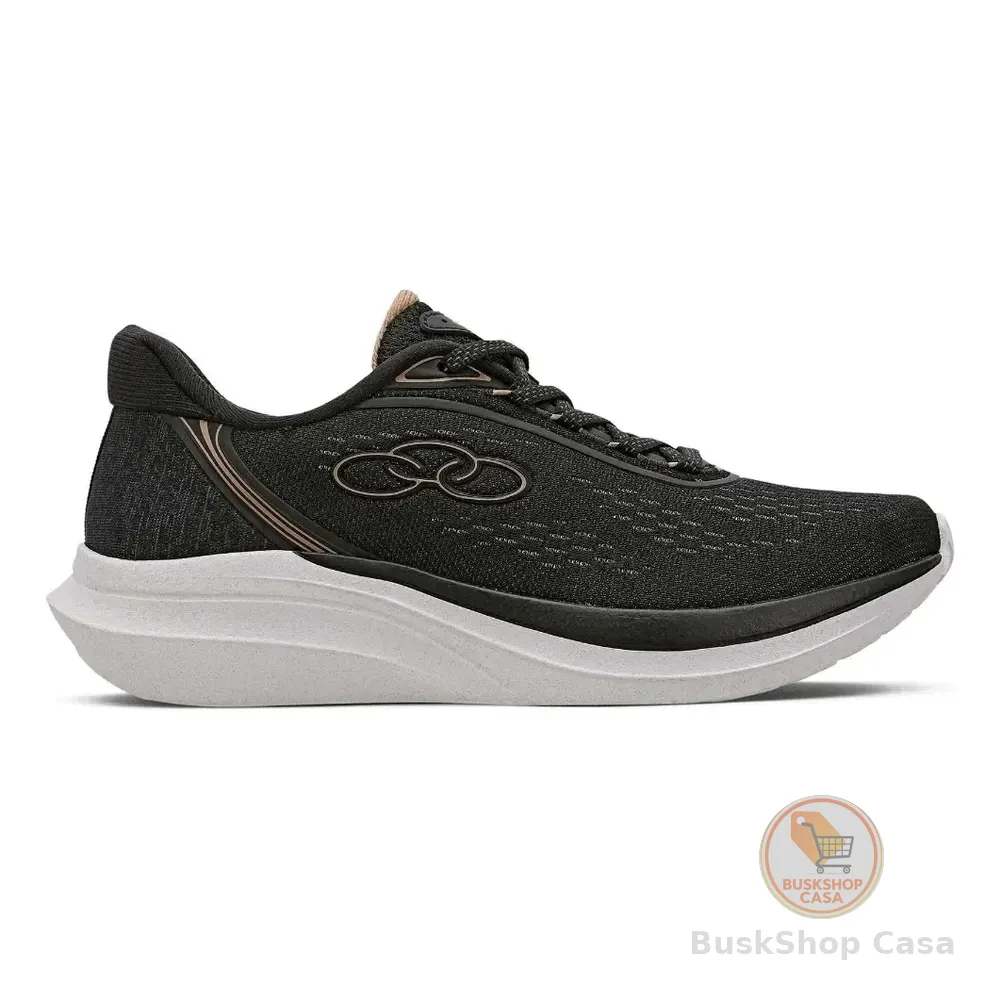 Tênis Feminino Role Olympikus Preto Lisa 37 Br