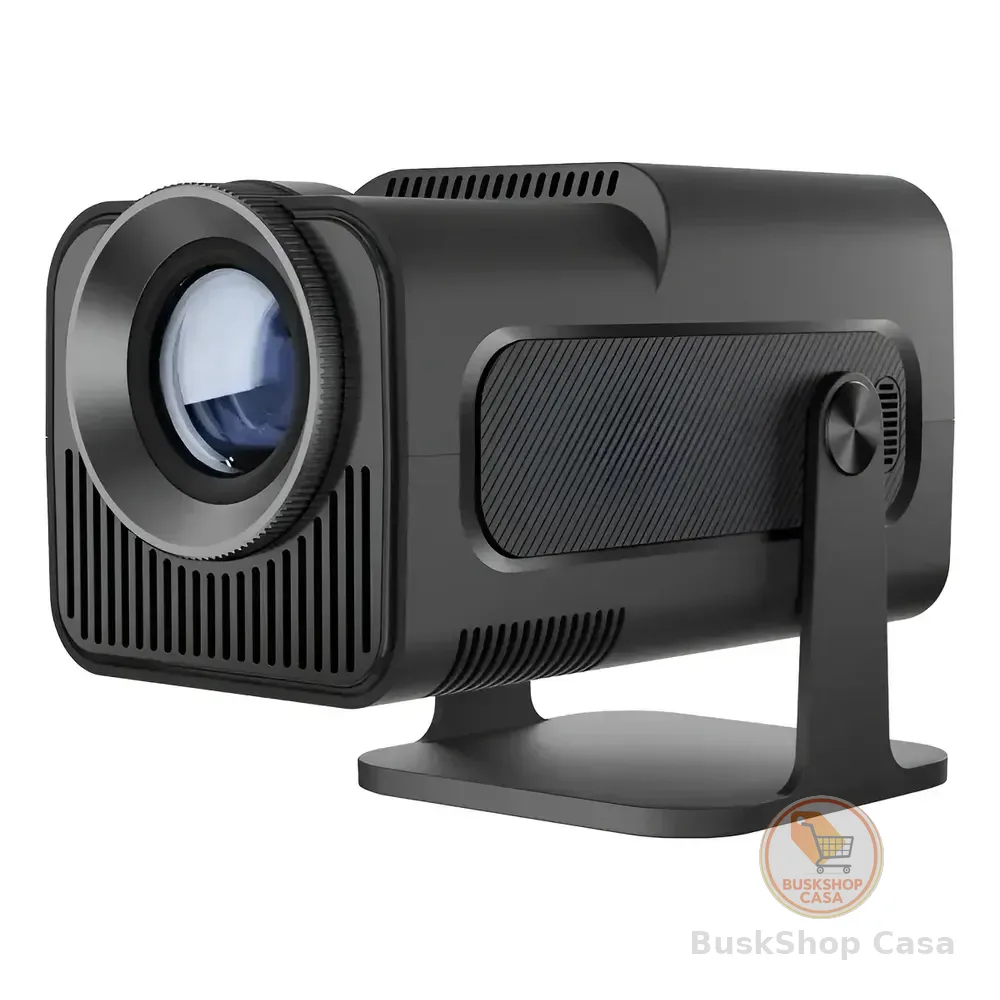 Projetor Android 11 Hy320 4k Bluetooth Smart Cinema Em Casa Cor Preto 127/220v