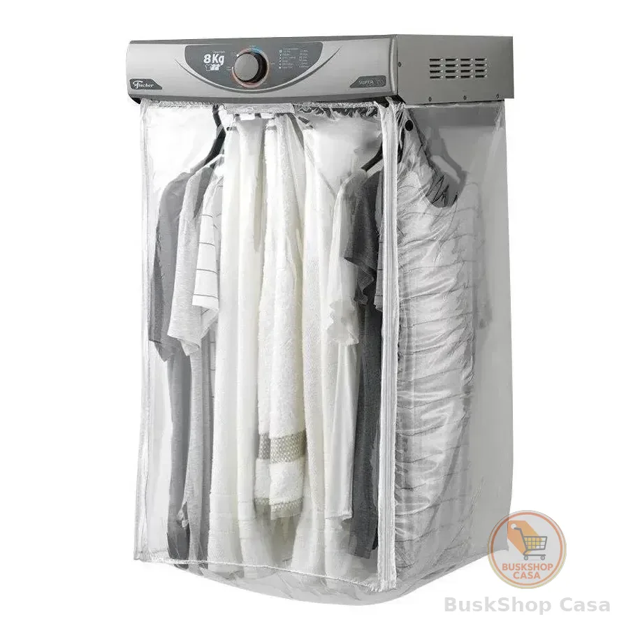 Secadora De Roupas Fischer 8kg Super Ciclo Suspensa Prata 220v Cinza