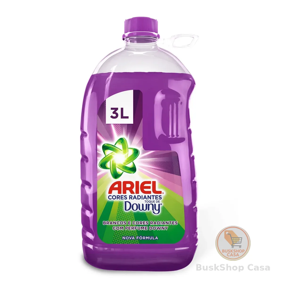 Ariel Sabão Líquido Cores Radiantes Toque de Downy 3L