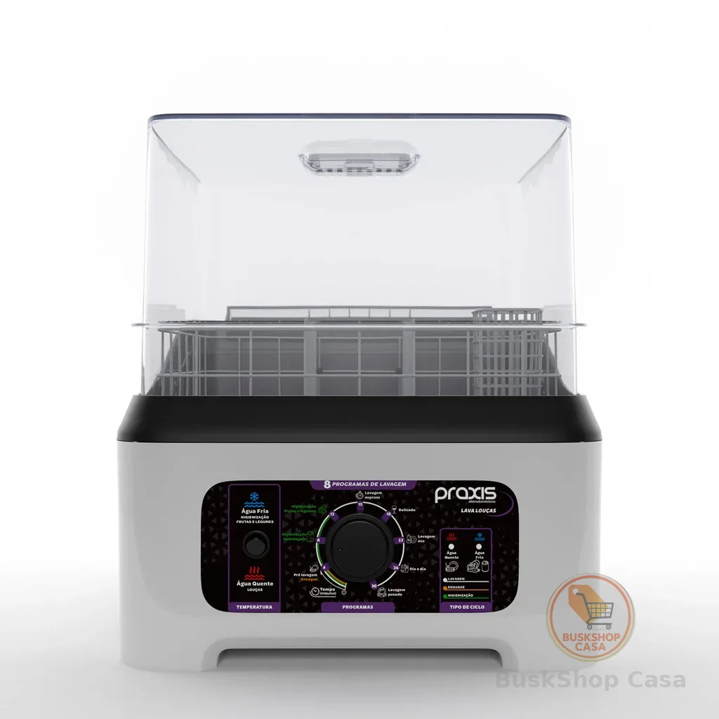 🧡 Lava Louças Portátil LLPP ​Semi Automática - Praxis Eletrodomésticos