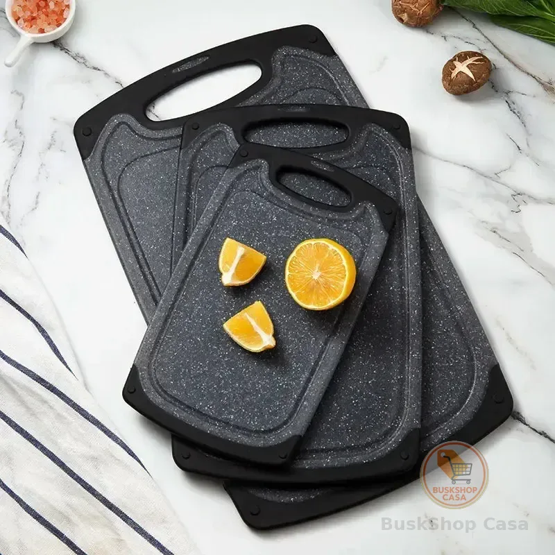 kit 3 Taboa De Carne Cozinha Tabua Corte Polietileno Oferta