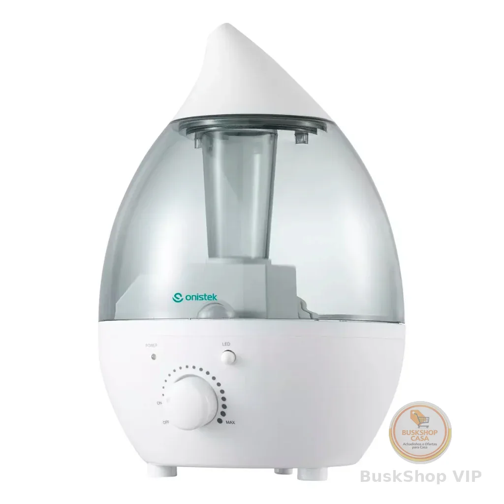 Umidificador De Ar Ambiente Ultrassônico 2,6L Bivolt 110/220v