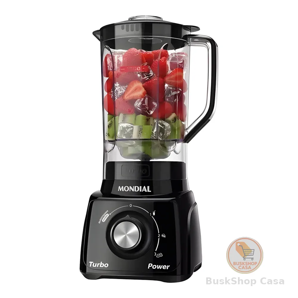 Liquidificador Mondial L‑99 Turbo 550 W 3 Velocidades