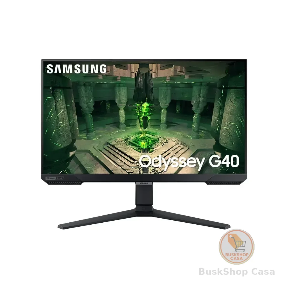 Monitor Gamer Samsung Odyssey G40 27 , 240 Hz, 1ms, Ajuste De Altura, Gsync, Freesync,hdmi, Dp, Fhd, Preto