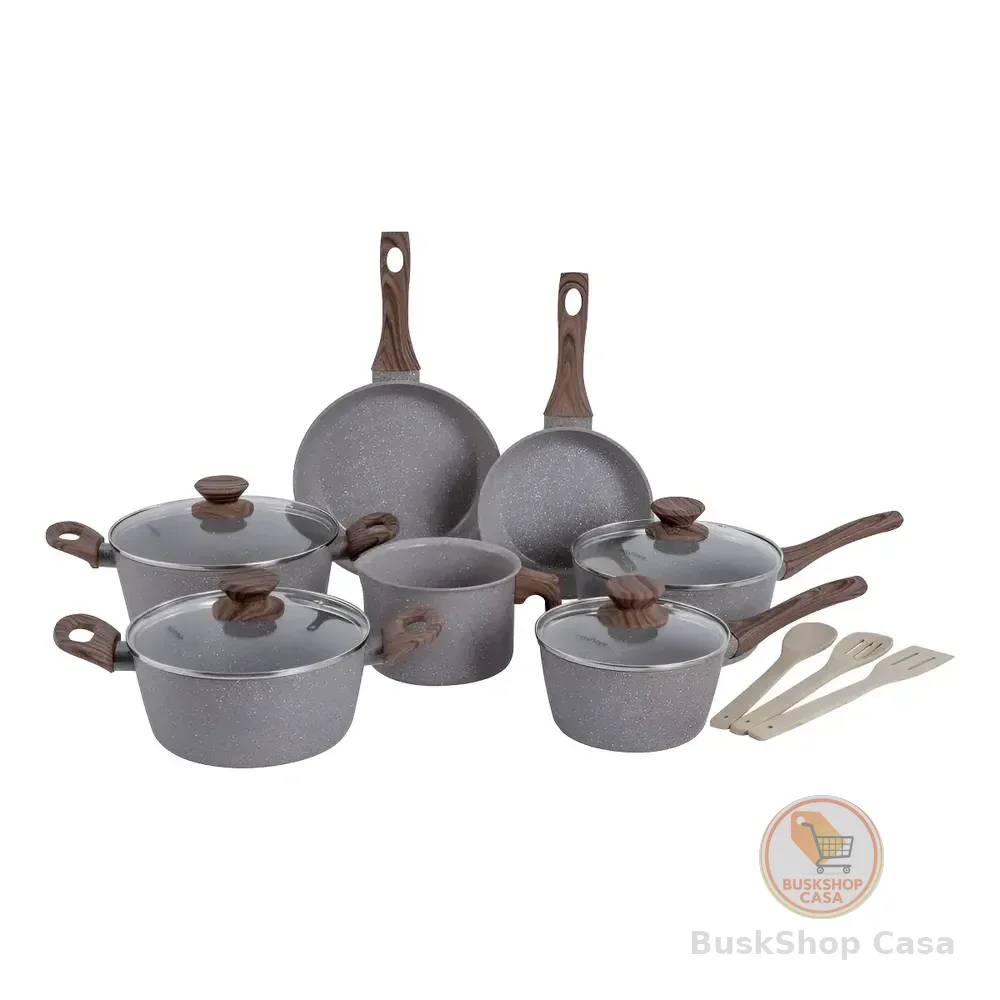Conjunto De Panelas Indução Style Cook 10 Peças Grafito - Mimo Style