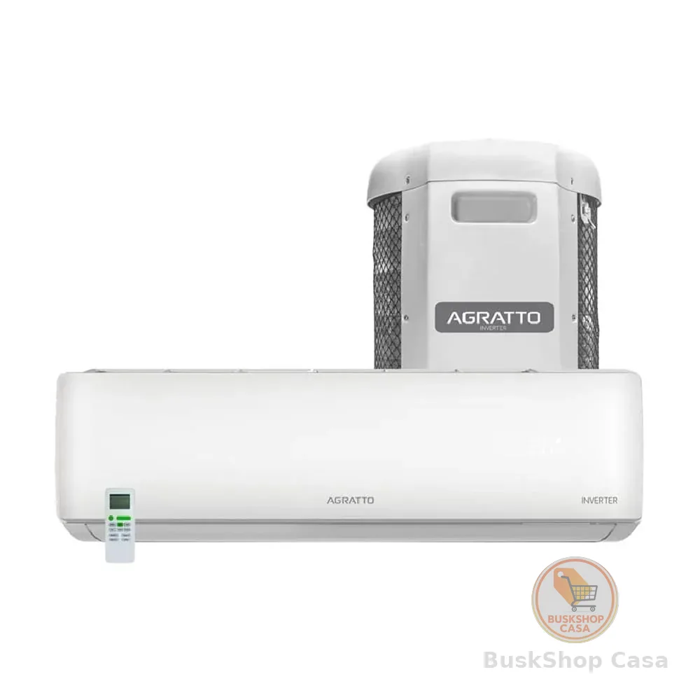 Ar Condicionado Split Inverter Agratto Zen Top 9000 BTU/h Frio ZICST9F - 220 Volts