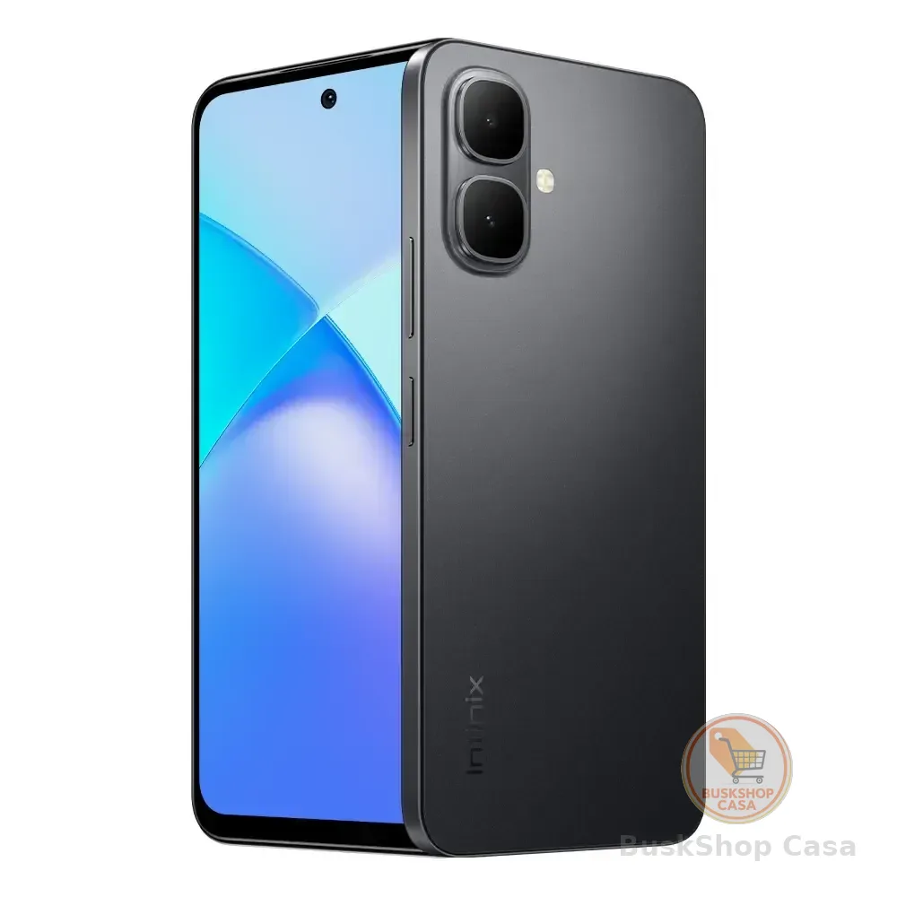 🛍️Smartphone Infinix Smart 10 4GB RAM 256GB SSD Câmera 8MP + IA, Tela 6.67 HD+ 120Hz, Bateria 5000mAh, Processador T7250, Android 15 Go, Dual Chip - ...