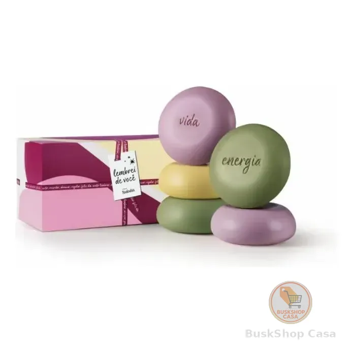 🛍️Presente Natura Tododia Sabonetes Em Barra Sortidos 5un 90g