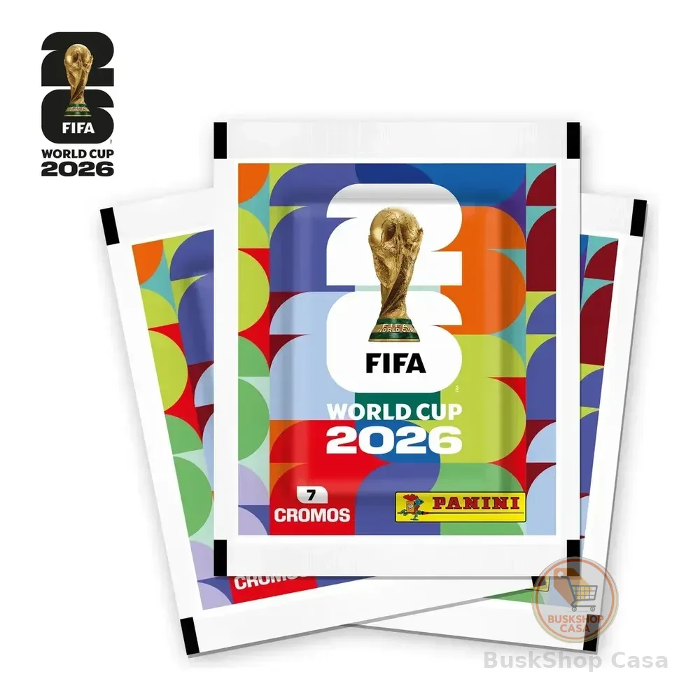 🛍️Kit Com 10 Envelopes 3o Lote 70 Cromos Copa Do Mundo Fifa 26
