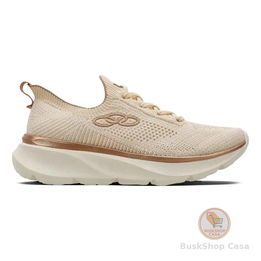 Tênis Olympikus Era Feminino Bege Liso 38 Br