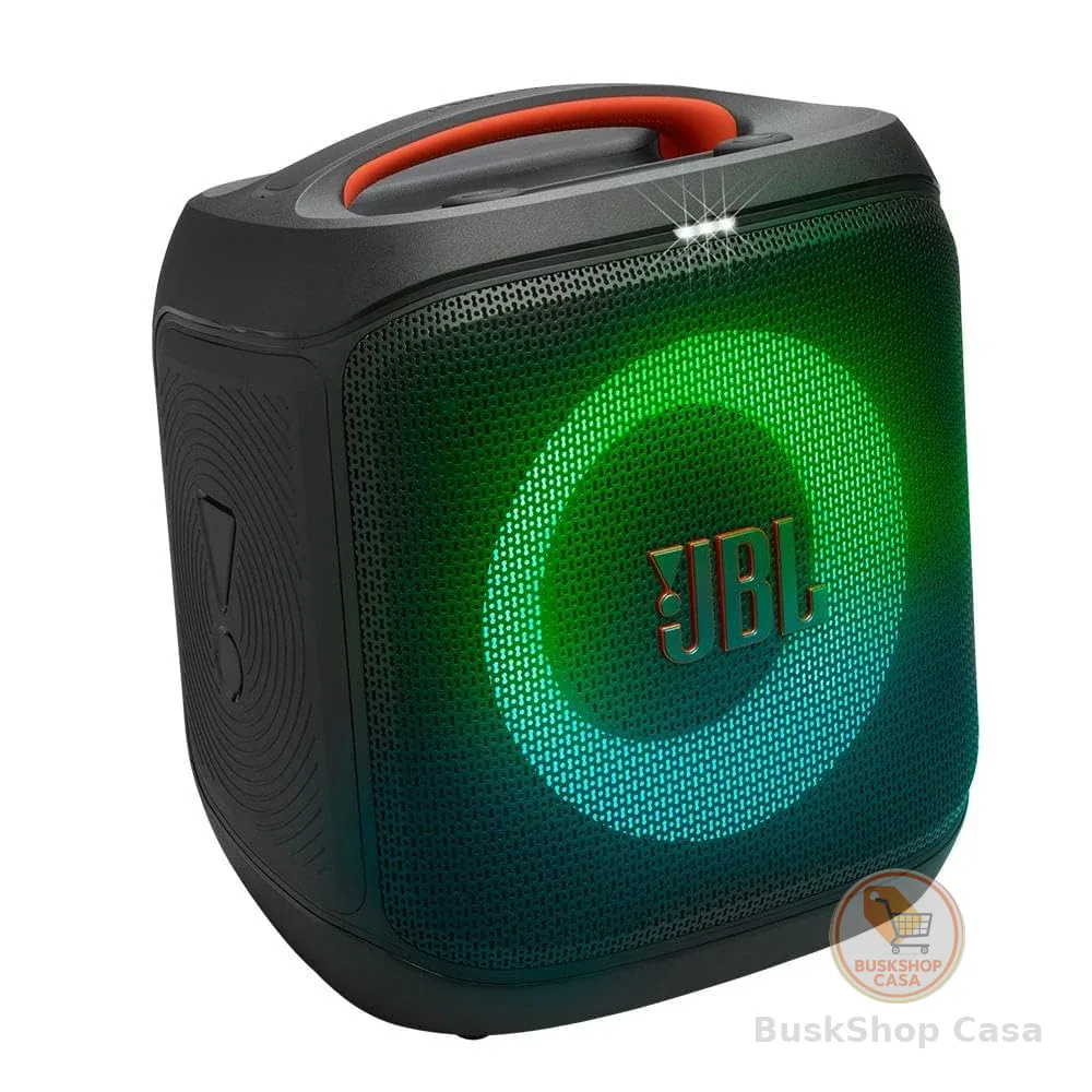 JBL, Caixa de Som, PartyBox Encore Essential 2, Show de Luzes, Bluetooth, Portátil, Resistente a Respingos, Bateria de até 15h, Som JBL Pro Sound, AI Sound Boost, 100 W RMS