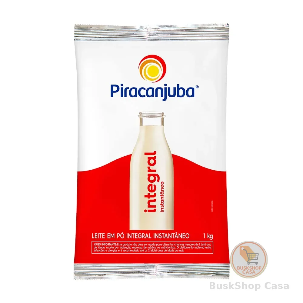 Piracanjuba Leite Em Pó Integral Instantâneo 1Kg