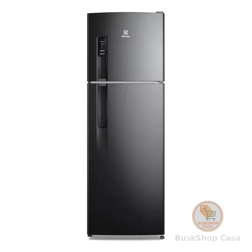 Geladeira Electrolux Frost Free 380l Black Inox (if41b) 127v Black Inox Look Preto