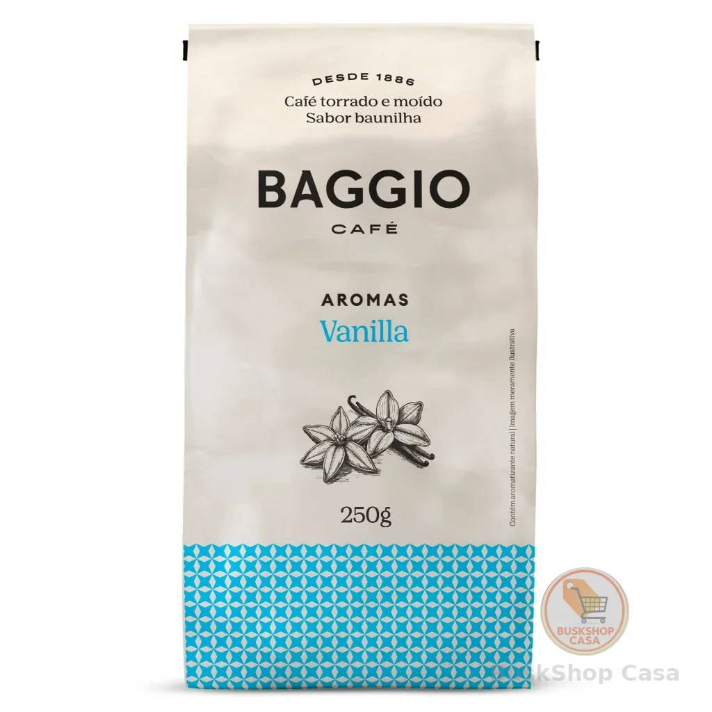 Baggio Café - Café Torrado e Moído Aromas Vanilla 250g