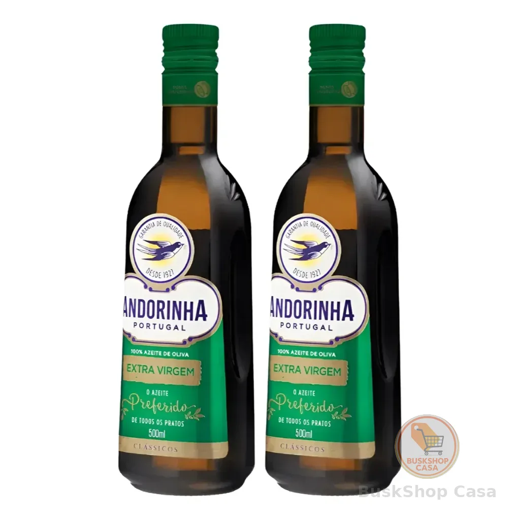 Kit Azeite De Oliva Extra Virgem Andorinha Vidro 500ml - 2 unidades