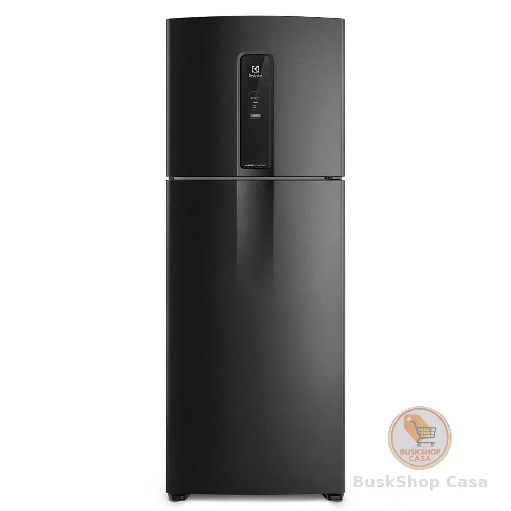 Geladeira Electrolux Frost Free Inverter 480L Efficient com AutoSense SmartBivolt Duplex cor Black Inox Look (IT70B) - Bivolt